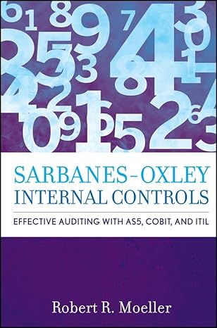 Sarbanes-Oxley Internal Controls: Effective Auditing with AS5, CobiT, and ITIL